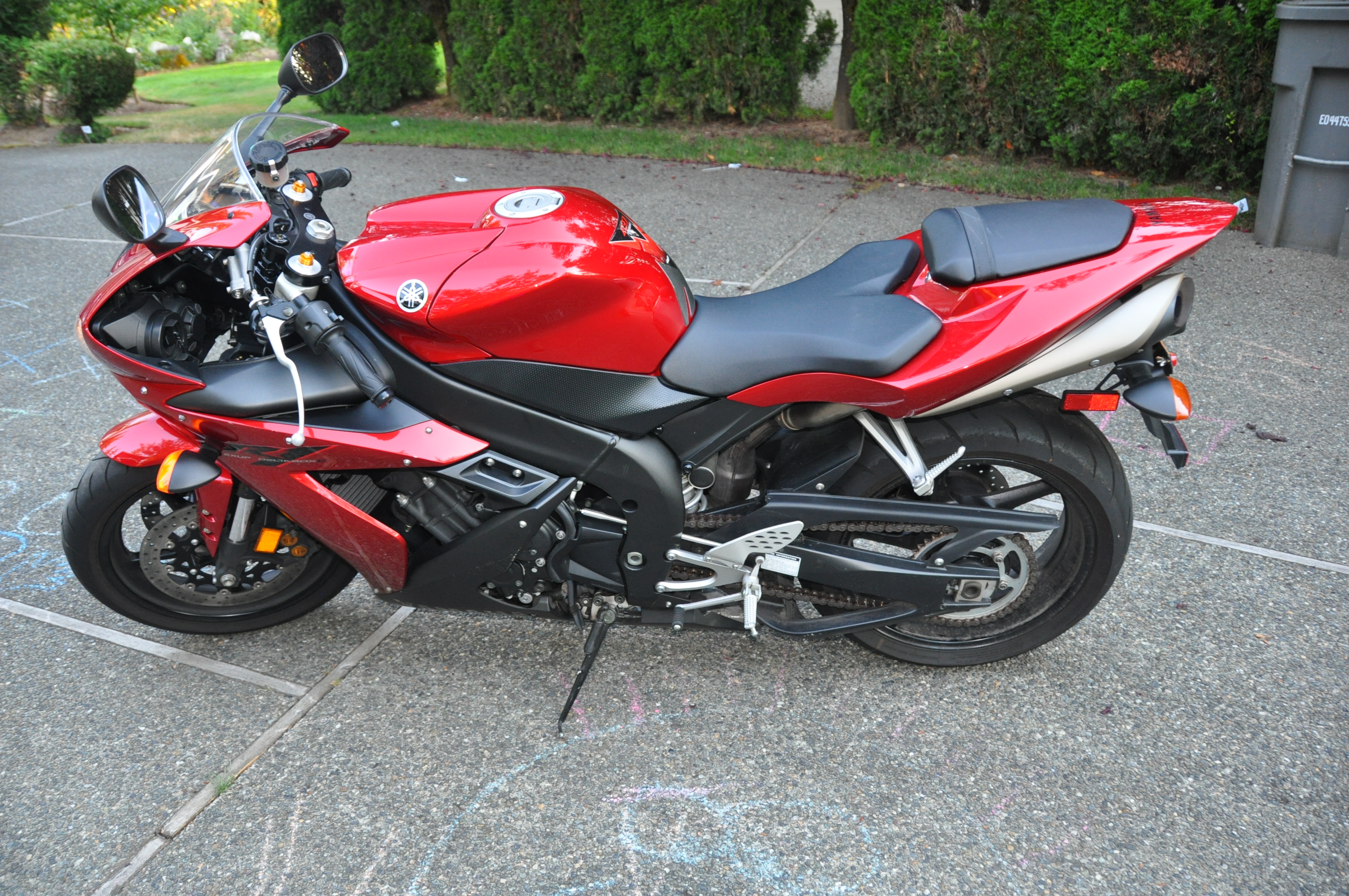 2004 Yamaha R1 Wet Weight
